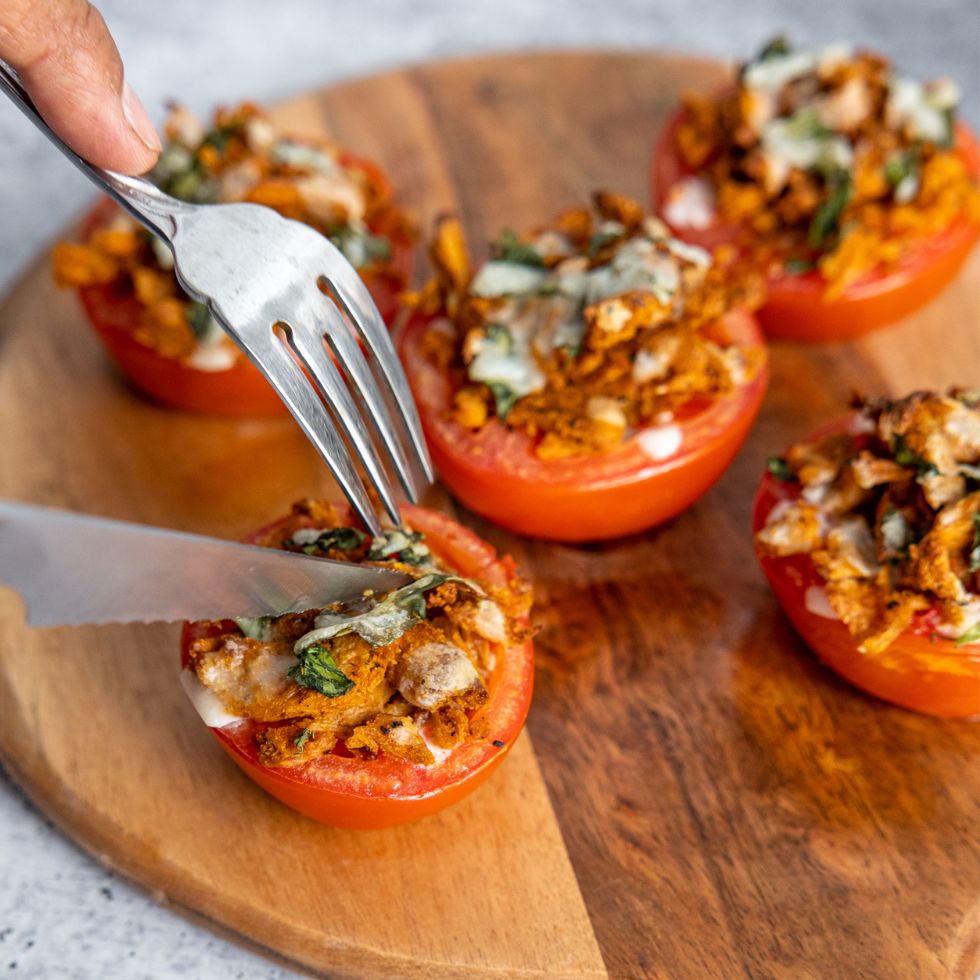 Pulled BVQ Stuffed Tomatoes – Barvecue