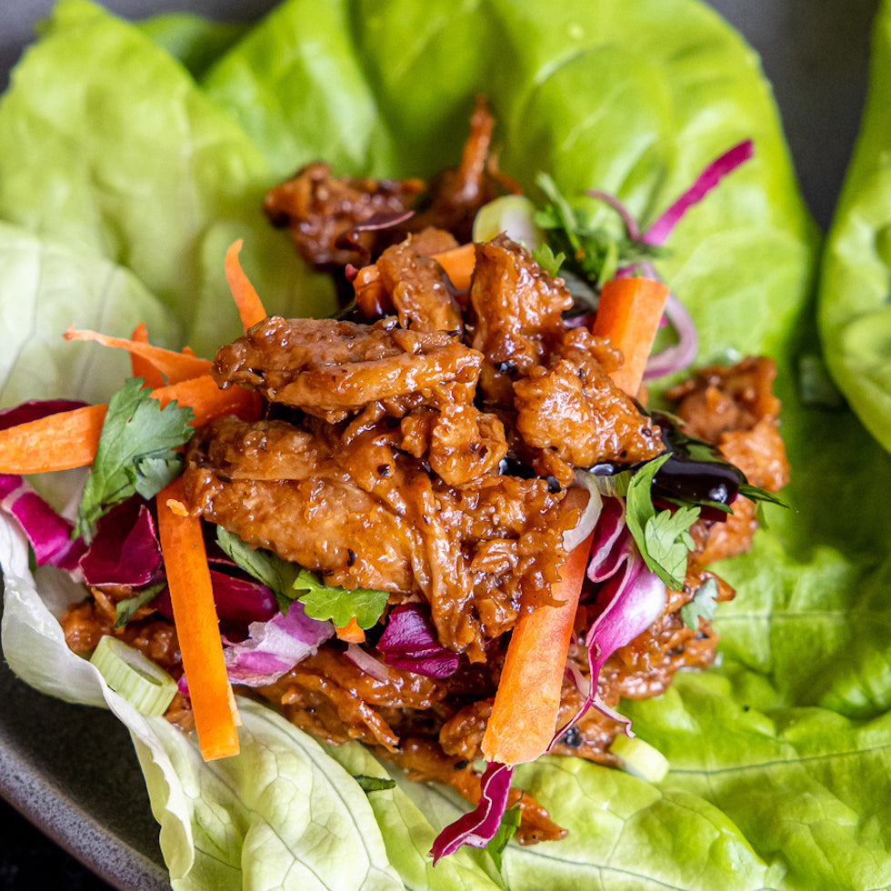 Barvecue Lettuce Wraps