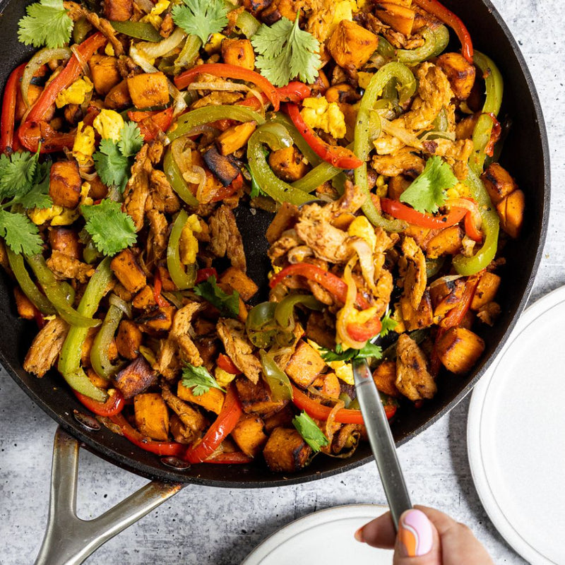Barvecue Sweet Potato Hash  