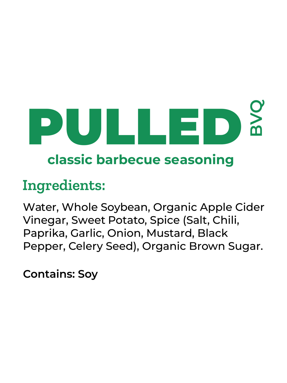 Barvecue Pulled BVQ, 6/10oz